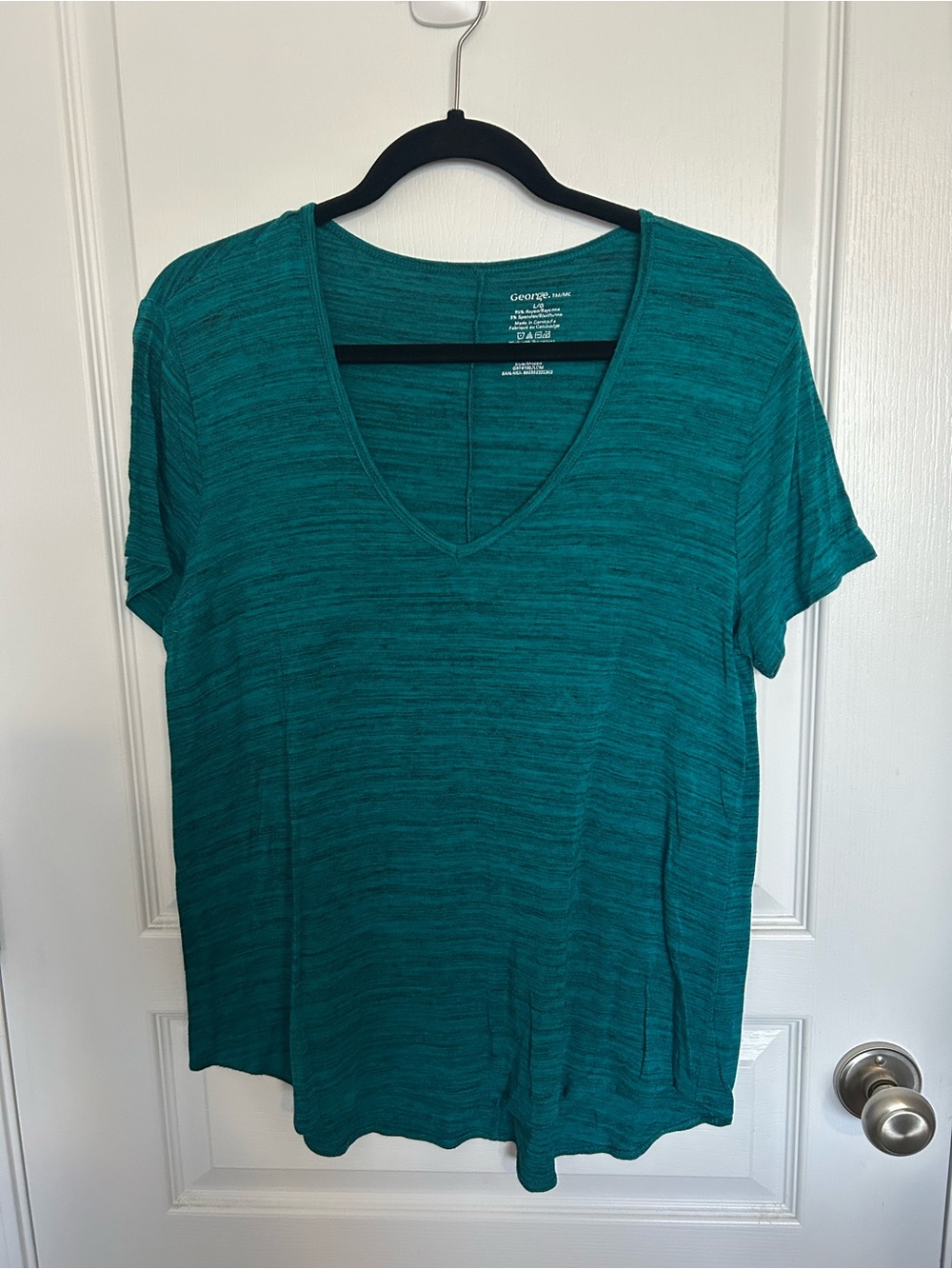 George Teal V-Neck Short Sleeve Tee